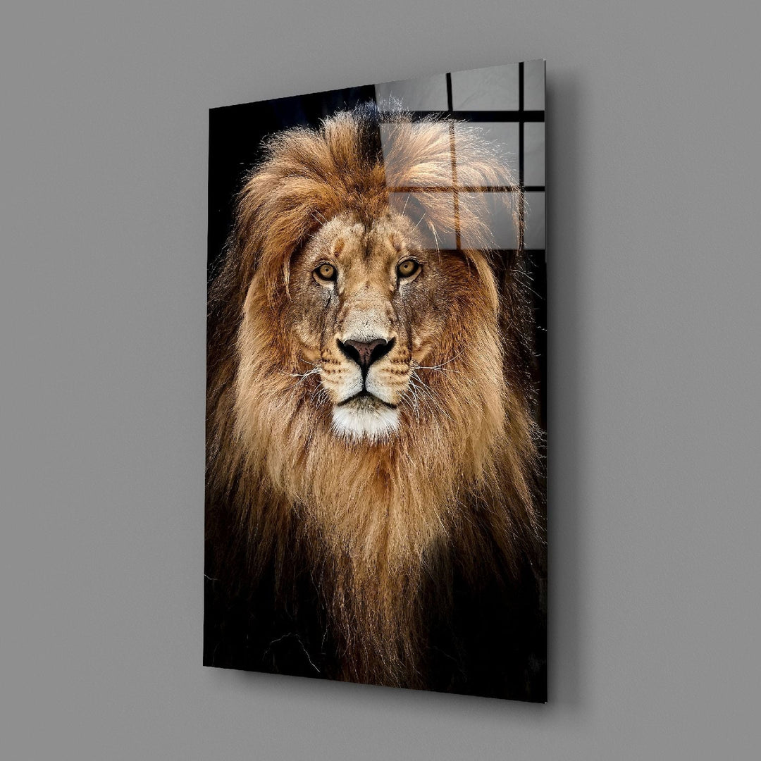Aslan Cam Tablo