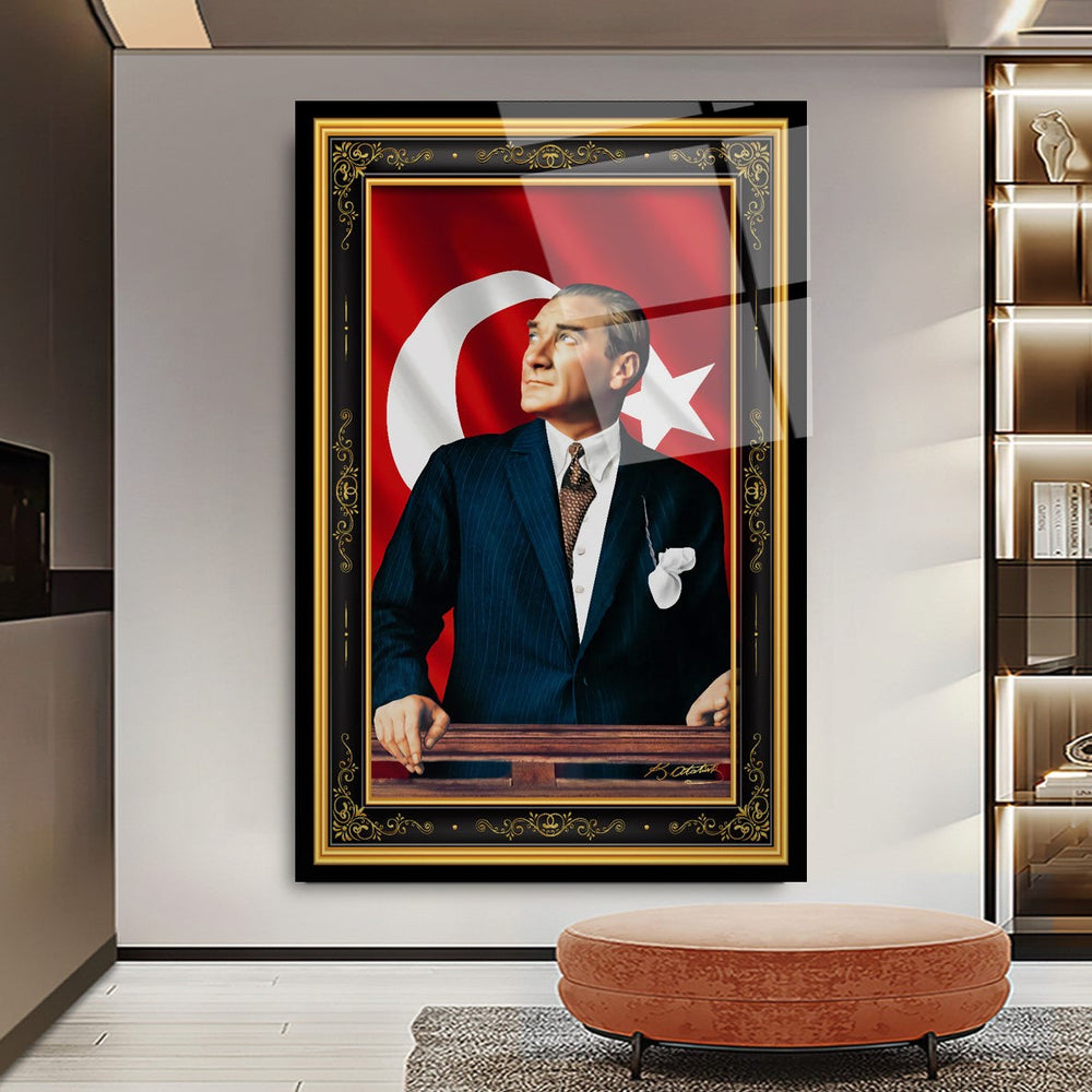 Atatürk Cam Tablo