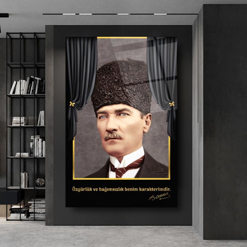 Atatürk Cam Tablo