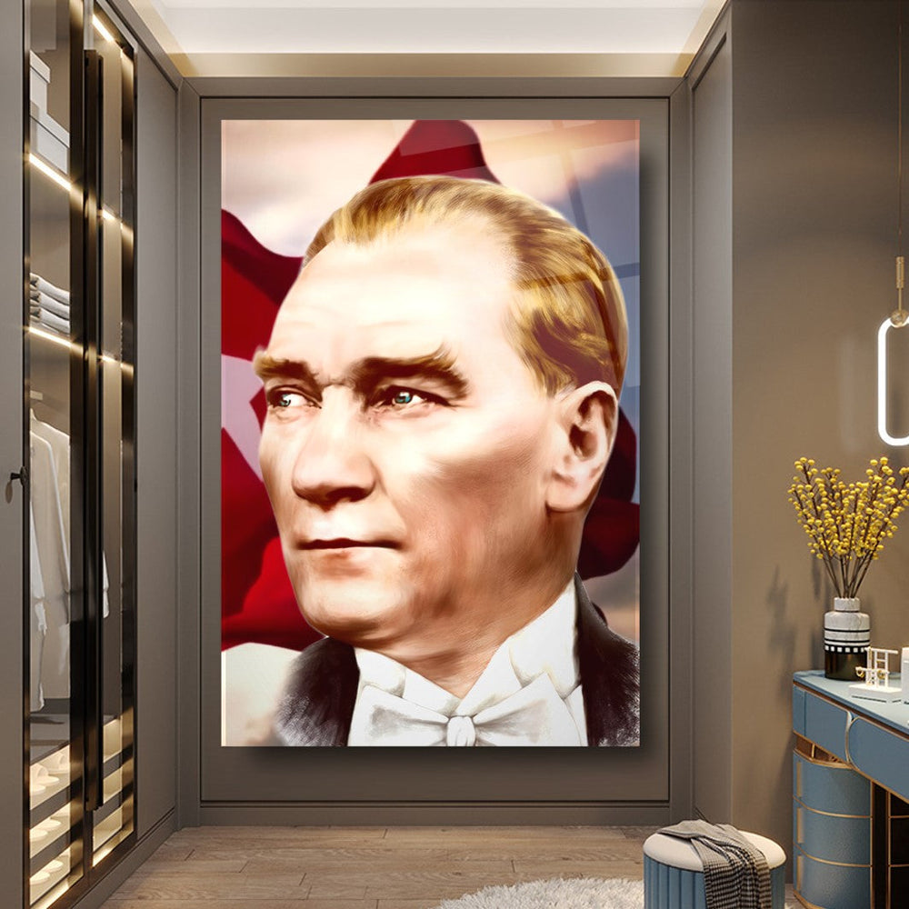 Atatürk Cam Tablo