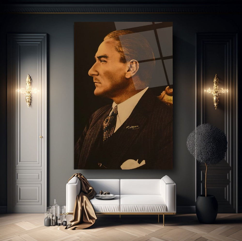 Atatürk Cam Tablo